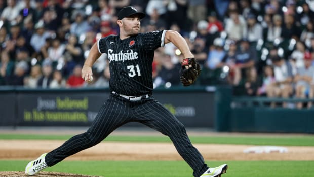 Chicago White Sox pitcher Liam Hendriks
